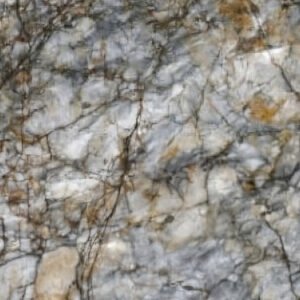 Amber Blue Crystal quartzite slab