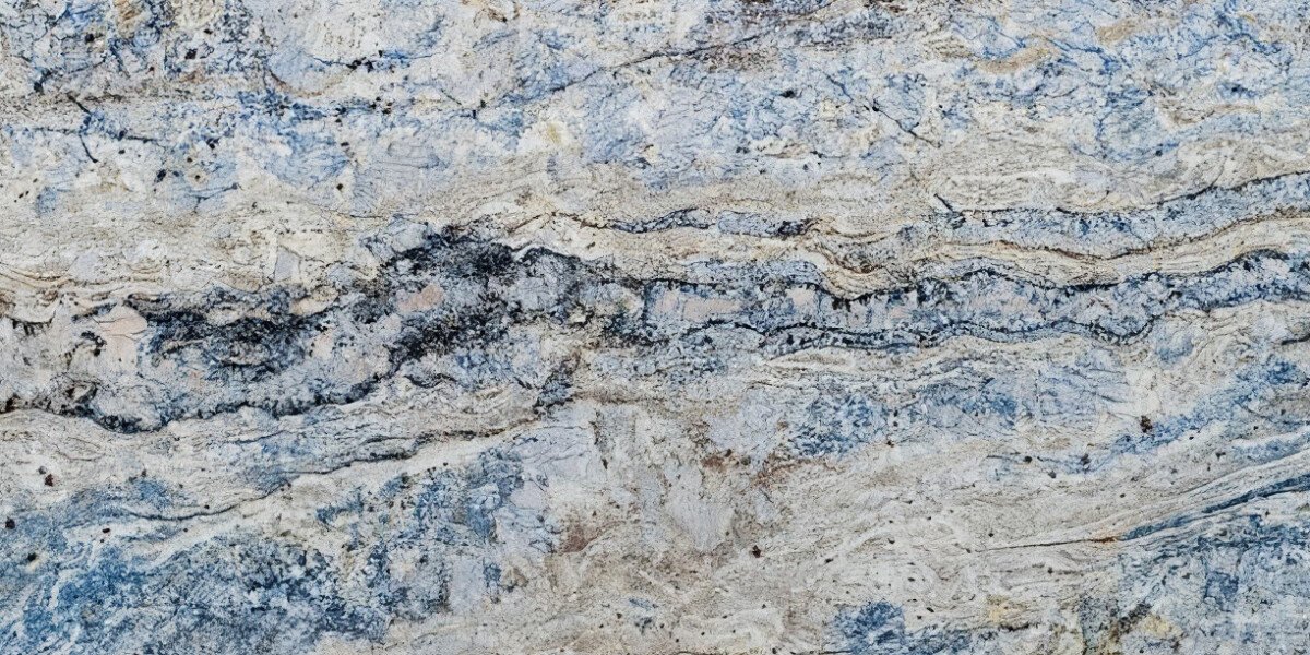 AZURITE granite close-up texture