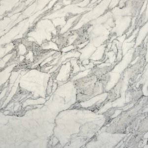 Calacatta Crystal marble close-up texture