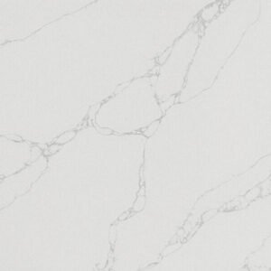 Calacatta Shadow Super Jumbo Quartz close-up texture