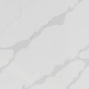 Calacatta Sicily quartz close-up texture