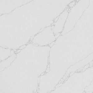 Calacatta Sicily Super Jumbo Quartz close-up texture