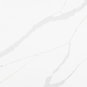 Calacatta Sol quartz close-up texture