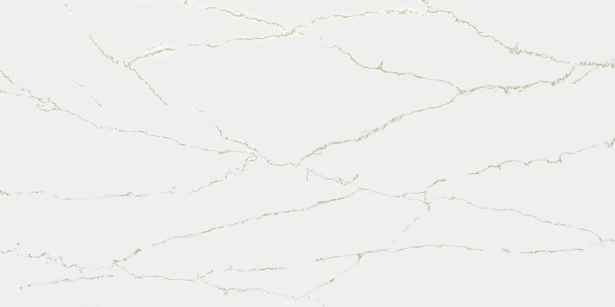 Calacatta Sole quartz close-up texture