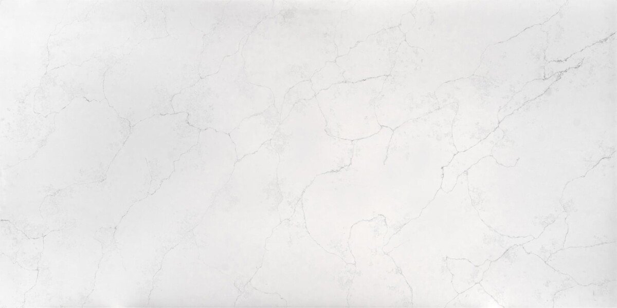 Calacatta Taurus quartz close-up texture