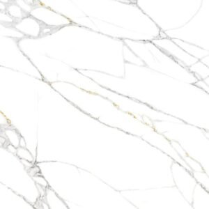 Calacatta Venus quartz close-up texture