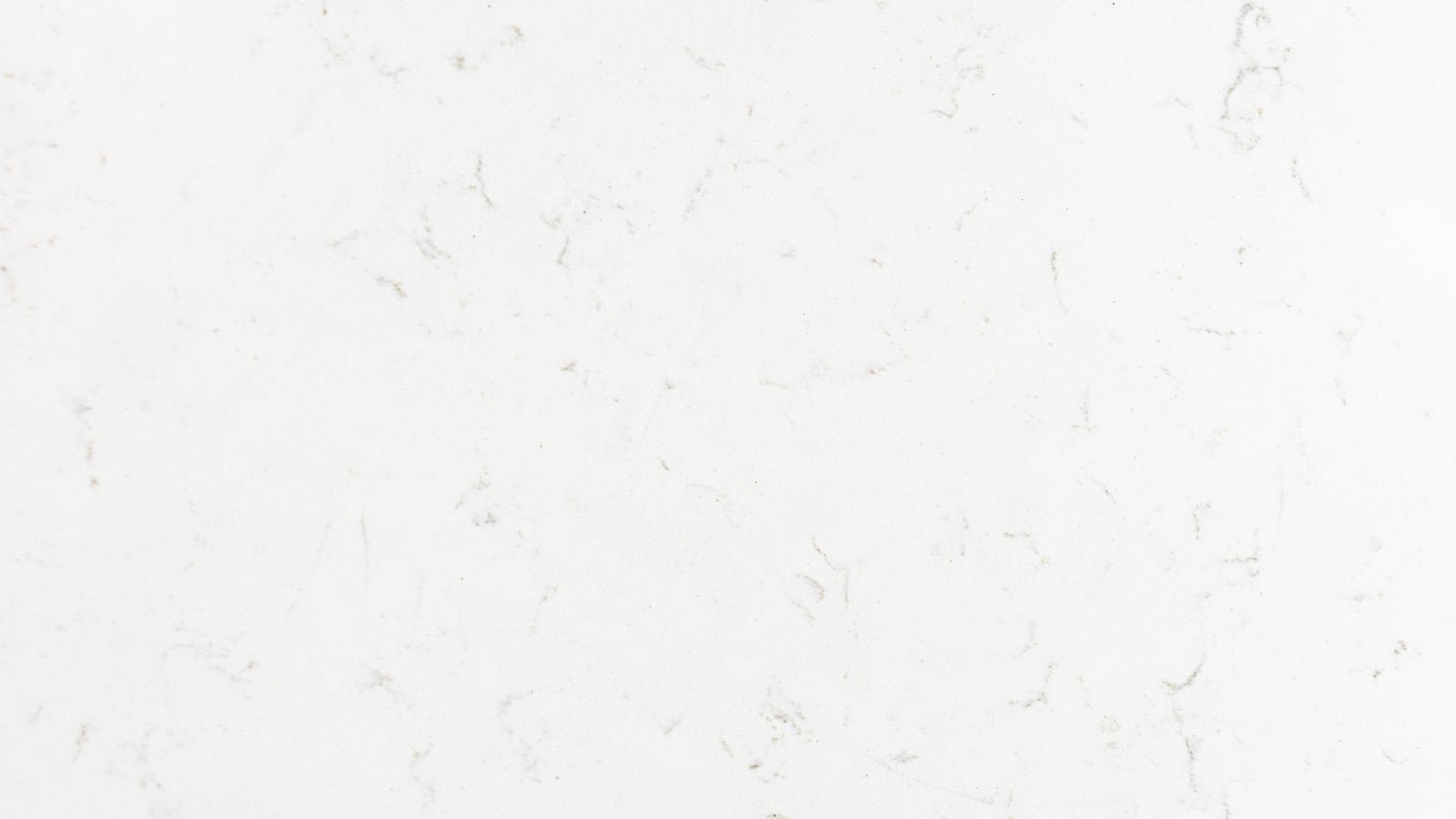 Carrara style white quartz slab