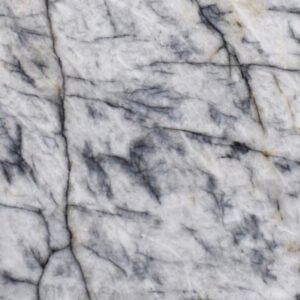 Crystal Black quartzite close-up texture