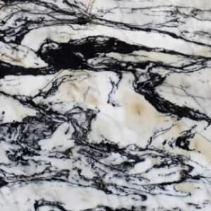 Crystal Venato quartzite close-up texture