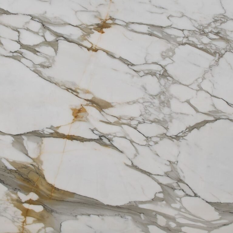 Marble countertop, gold veining