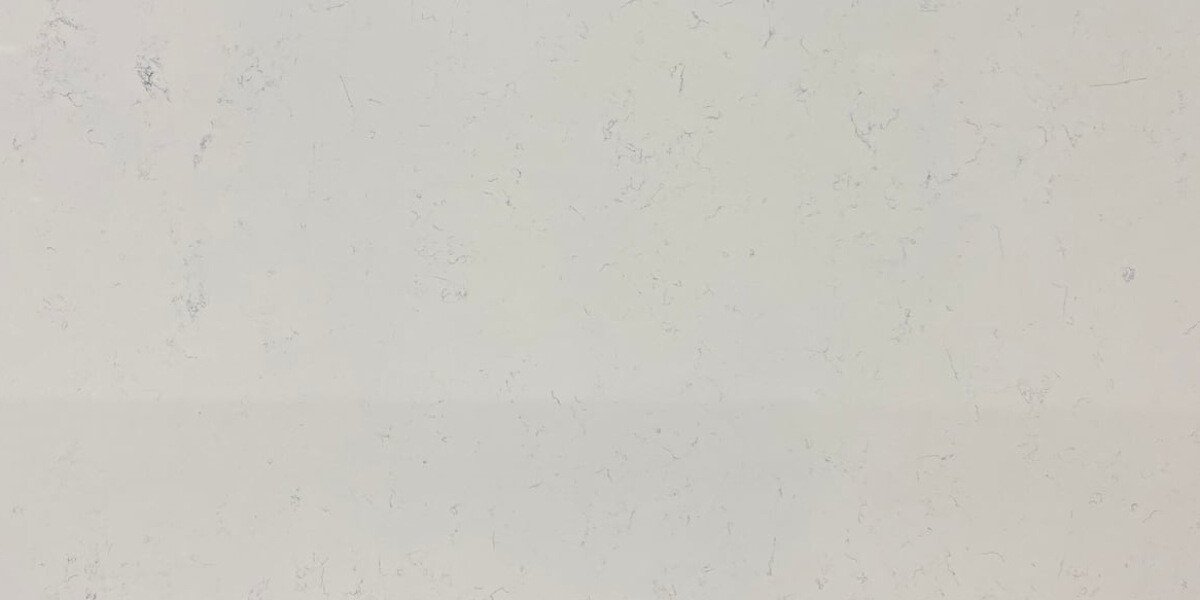 New Willow White quartz close-up texture