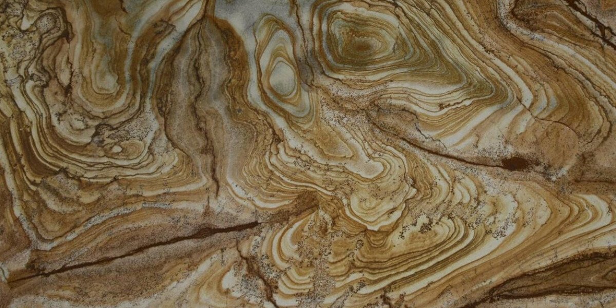 Palomino quartzite close-up texture