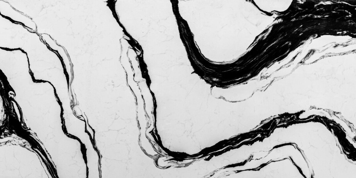 Panda quartz close-up texture