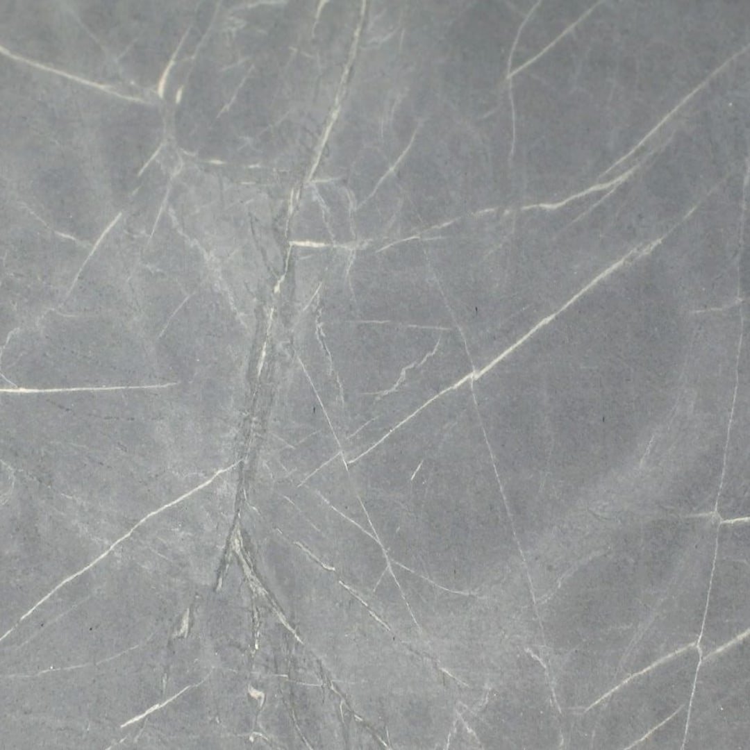 Soapstone grey, white veining