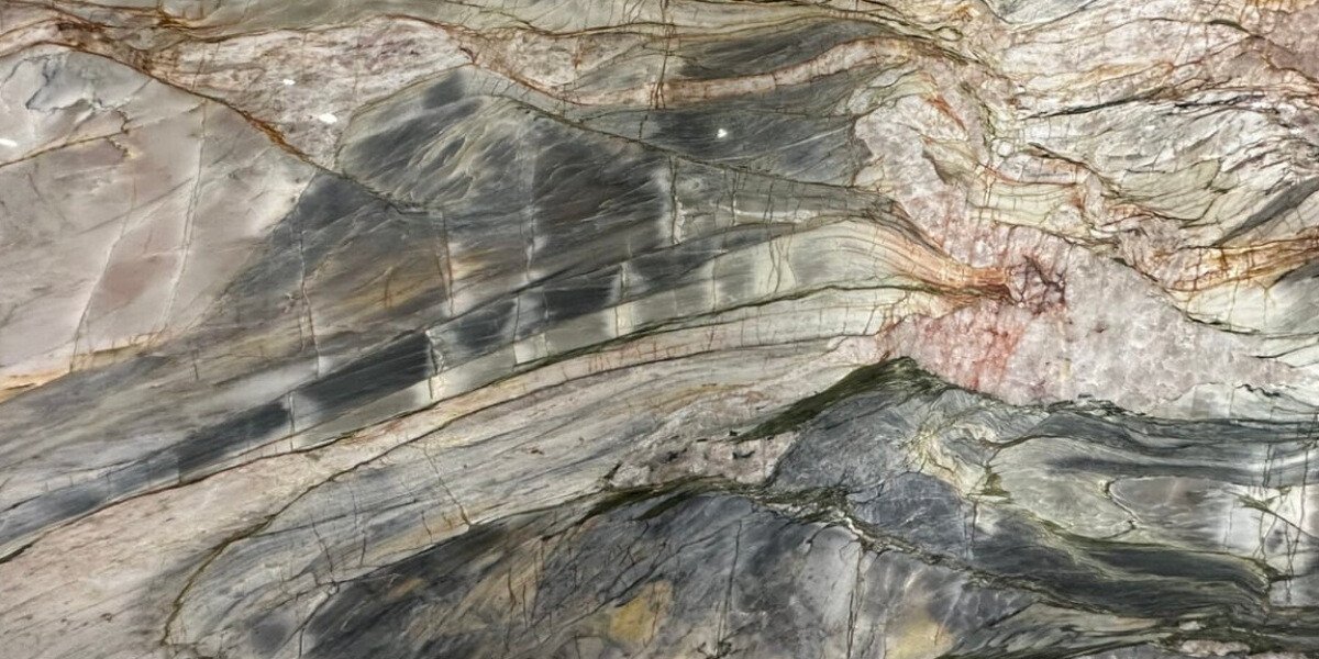 Starry Night quartzite close-up texture