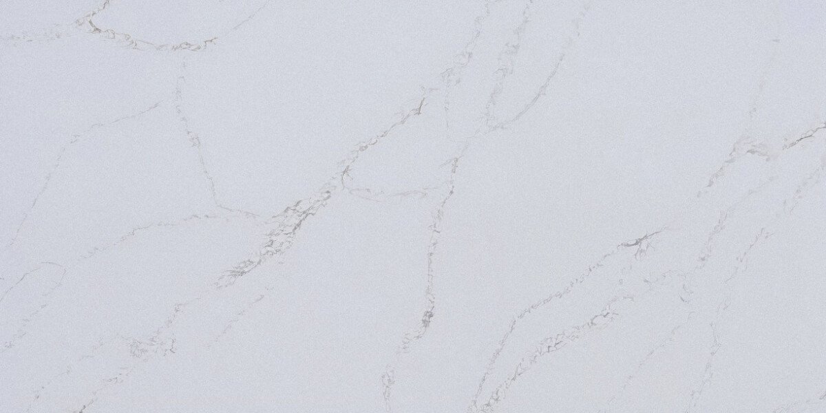 Statuario Caviar quartz close-up texture
