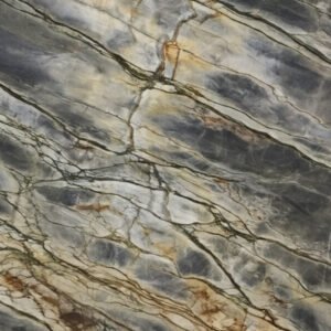 Tempest Blue quartzite close-up texture