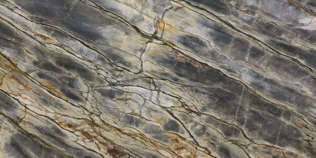 Tempest Blue quartzite close-up texture