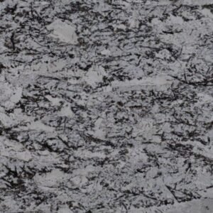 White Orion granite close-up texture